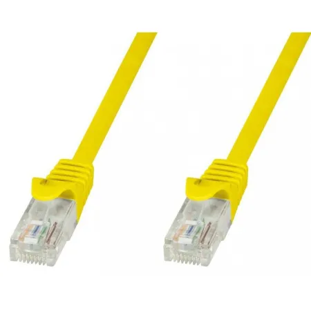 Patch Cord Cat5e Utp 1m żółty Cca